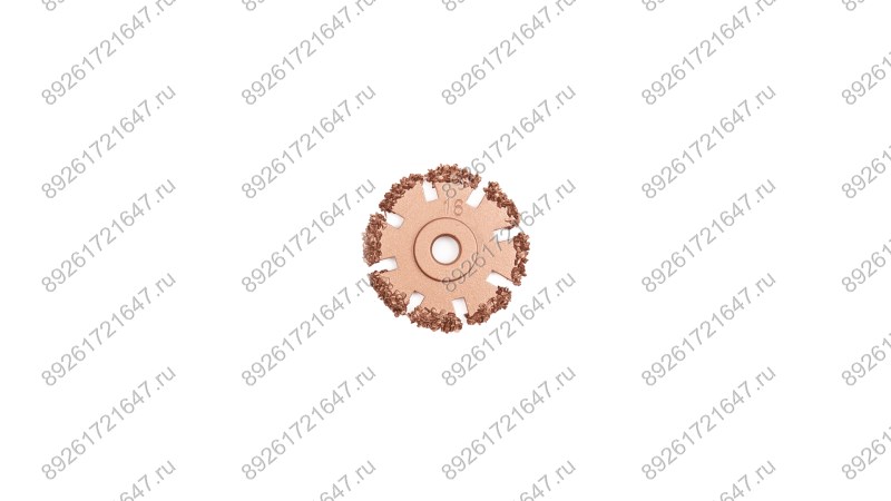  NS05-2016-RF Диск шероховальный, Ø50x3мм, AH 3/8\'\'-24 thread, 16 Grit (1)