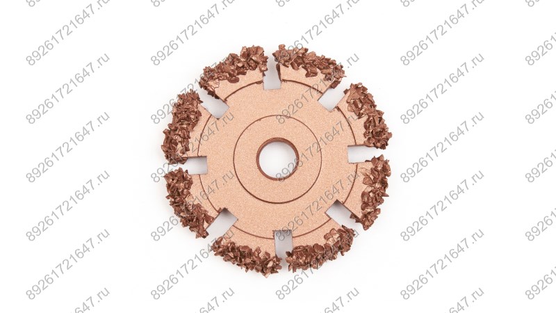  NS05-2116-RF Диск шероховальный, Ø50x6мм, AH 3/8\'\'-24 thread, 16 Grit (1)
