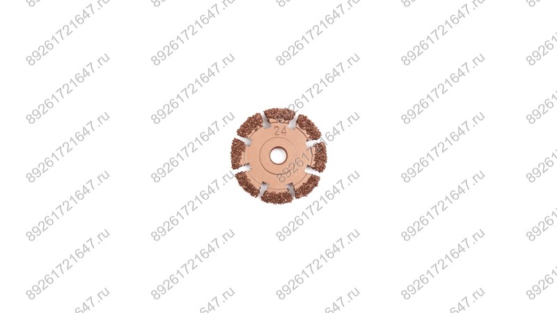  NS05-2124-RF Диск шероховальный, Ø50x6мм, AH 3/8\'\'-24 thread, 24 Grit (1)