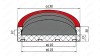  Накладка резиновая для подъемников ЗАО ДАРЗ П-97, П1-01, П2-07 мни (2)