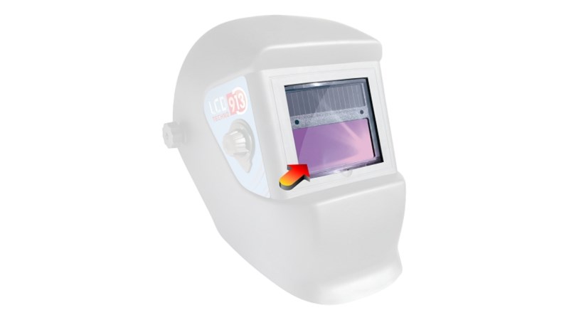  Стекло защитное  внешнее 110x90 для масок MASTER LCD и TECHNO 9/13, комплект 5 шт. (0)
