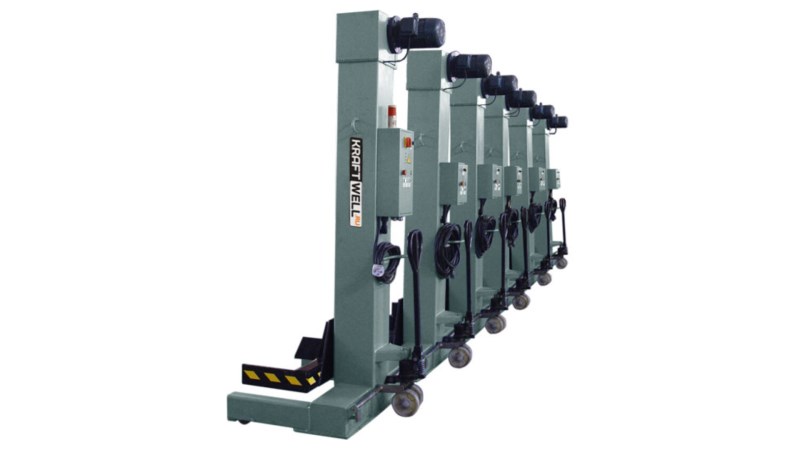  KraftWell KRW6M7.5 Колонны подкатные г/п 6х7,5 т. электромеханические (0)