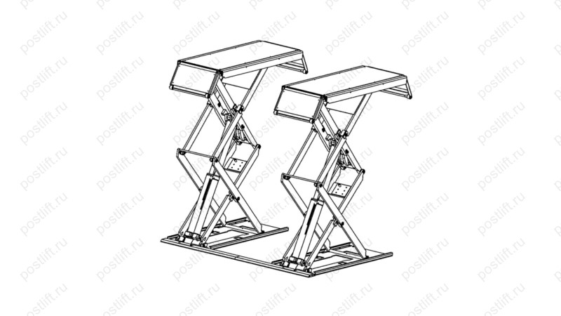  Ножничный подъемник Nussbaum JUMBO LIFT NT 3500 (0)