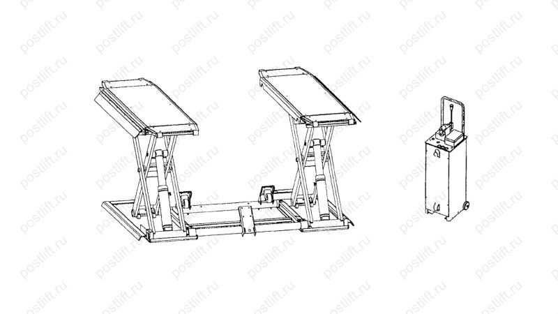  Ножничный подъемник Nussbaum SPRINTER EXPRESS MOBIL (0)