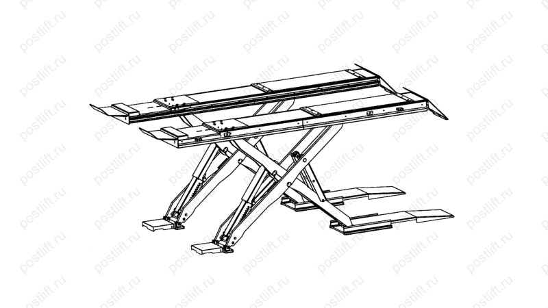  Ножничный подъемник Nussbaum UNI LIFT 4000 MB (0)
