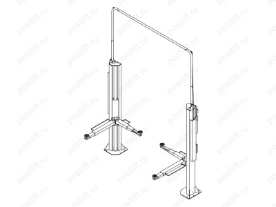 Подъемник 2-х стоечный OMA 517