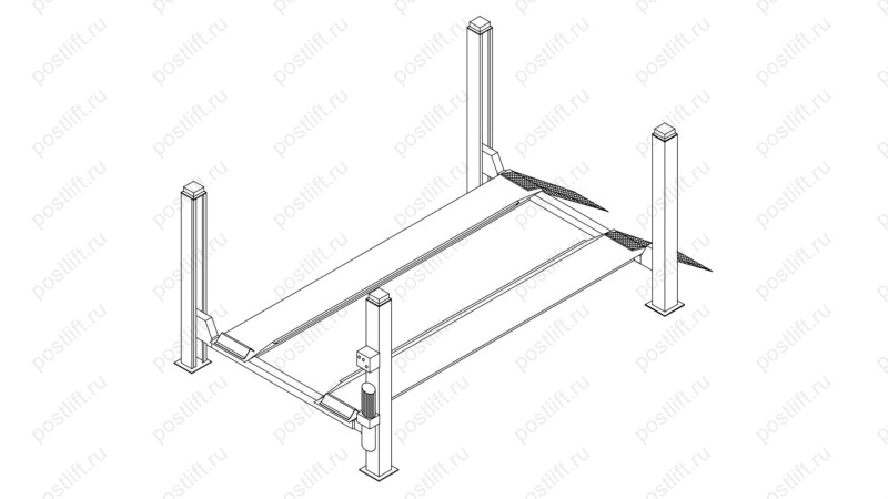  Четырехстоечный подъемник OMA 523 (0)