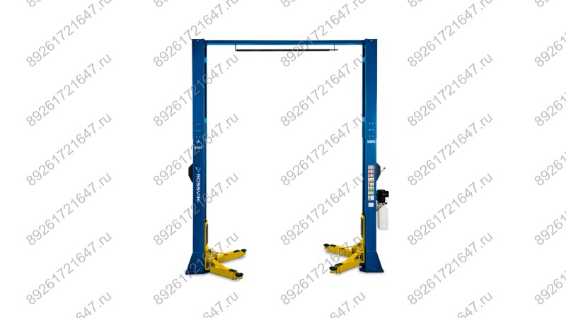  Автоподъемник двухстоечный ROSSVIK V2-5.5L г/п 5.5т, 380В, с верхней синхронизацией. Синий (0)