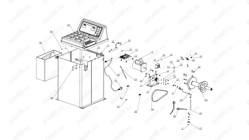  Балансировочный станок 4524E (0)