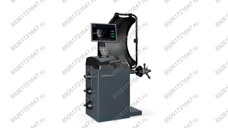  Станок балансировочный ROSSVIK VT-63, 220В (LCD, лазер, эл. линейка, УЗ) RAL7016 СЕРЫЙ (1)