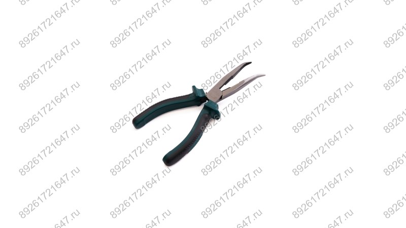  PB08B Длинногубцы загнутые ROSSVIK 8