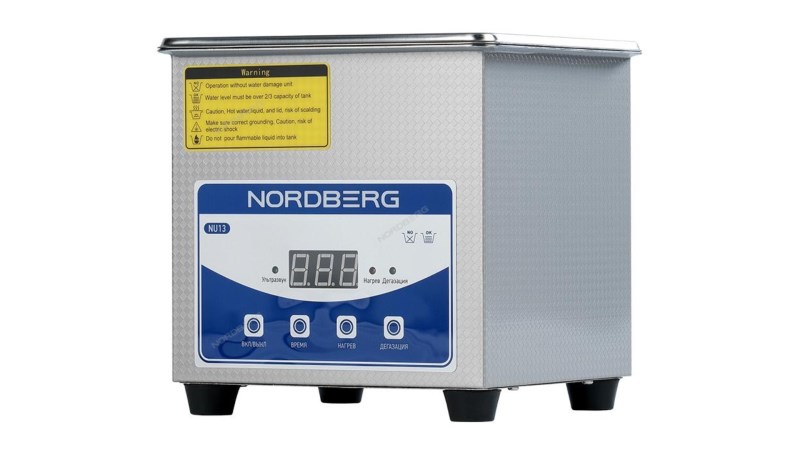  УЛЬТРАЗВУКОВАЯ МОЙКА с подогревом, 1,3 л NORDBERG NU13 (1)