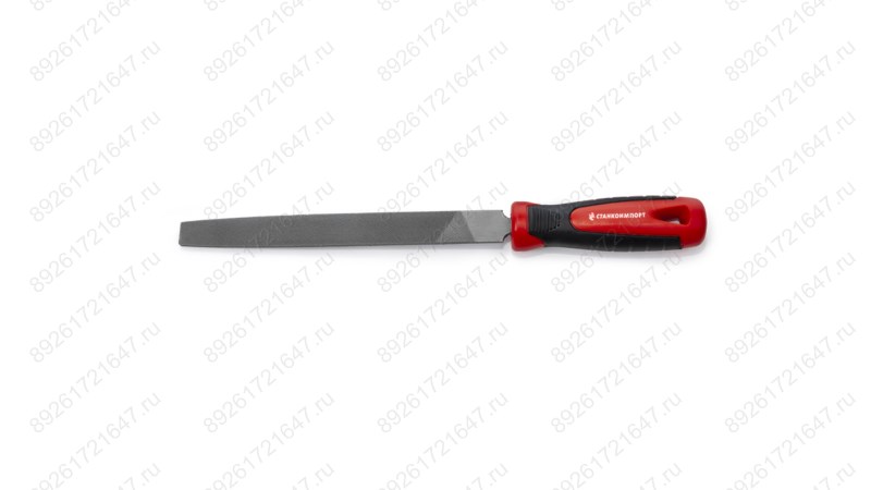  Напильник плоский с ручкой 200 мм. СТАНКОИМПОРТ CS31051 (0)