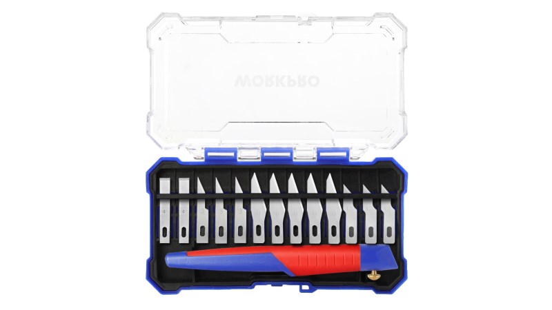  Нож полупрофессиональный 15шт набор WP219005 WORKPRO (0)