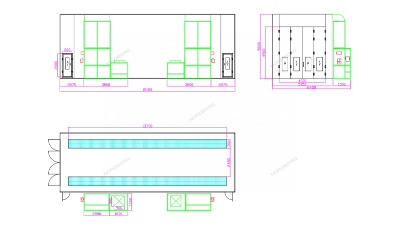  Окрасочно сушильная камера NORDBERG INDUSTRIAL (1)
