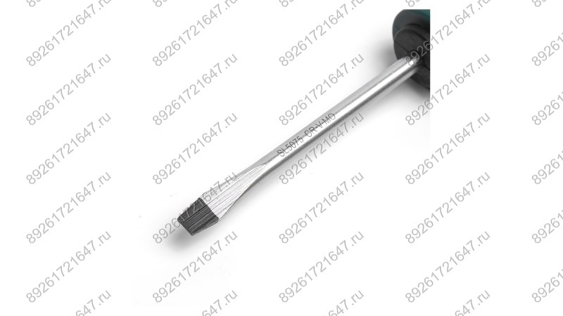  SL5075 Отвертка шлицевая ROSSVIK SL5*75мм (1)