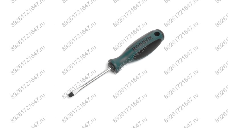  SL5075 Отвертка шлицевая ROSSVIK SL5*75мм (0)