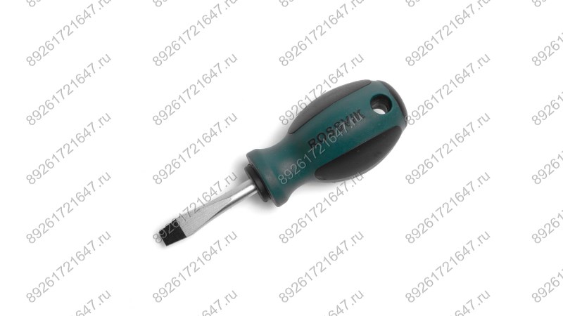  SL6040 Отвертка шлицевая ROSSVIK SL6*40мм (0)