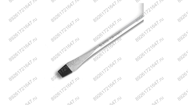  SL6100 Отвертка шлицевая ROSSVIK SL6*100мм (1)