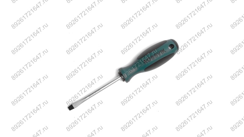  SL6100 Отвертка шлицевая ROSSVIK SL6*100мм (0)