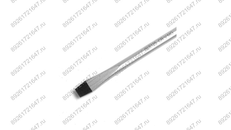 SL6125 Отвертка шлицевая ROSSVIK SL6*125мм (1)