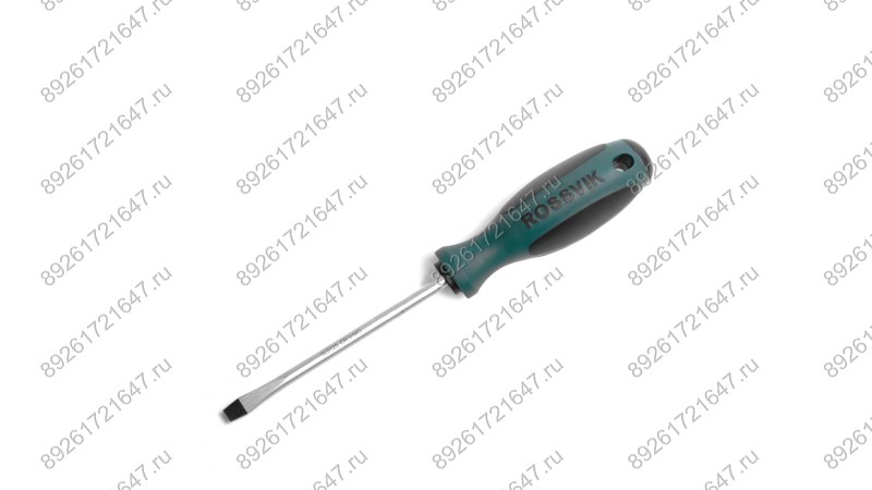  SL6125 Отвертка шлицевая ROSSVIK SL6*125мм (0)