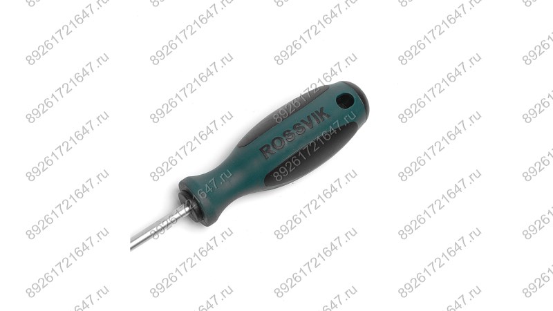  SL6150 Отвертка шлицевая ROSSVIK SL6*150мм (1)