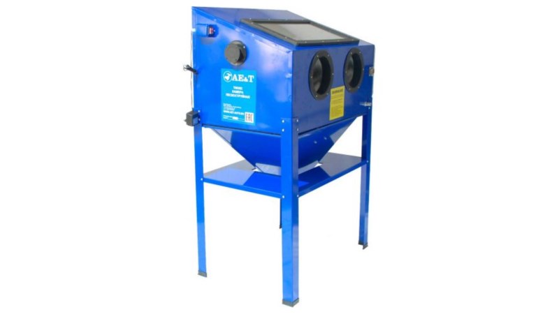  Камера пескоструйная T06302 AE&T 220л (0)