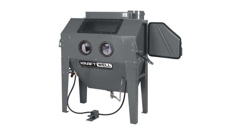  KraftWell KRW-SB420S Камера пескоструйная, боковая загрузка, 420 л (0)