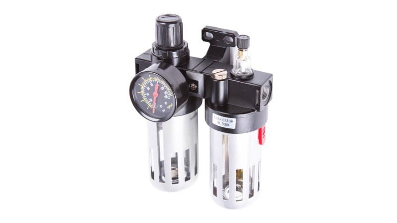  KraftWell KRW1771.2A38 Фильтр-редуктор-лубрикатор, 3/8 (0)