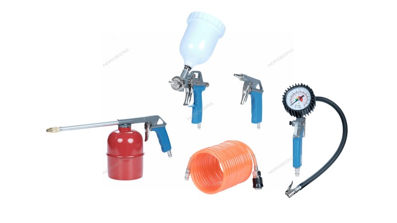  Набор пневмоинструмента 5 предм NORDBERG NP05KIT (1)