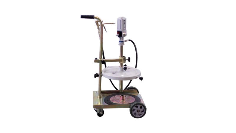  KraftWell KRW1781 Комплект для раздачи солидола из бочек, с тележкой (0)