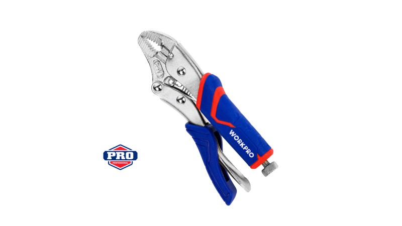  Клещи фиксирующие С-образные с плоским зажимом 130мм WP231072 WORKPRO (0)