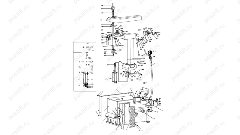  Автоматизированный шиномонтажный стенд AE&T 885IT (0)