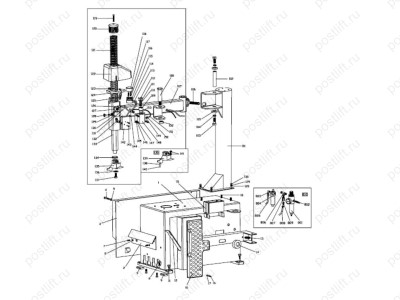 Стенд шиномонтажный BL523IT