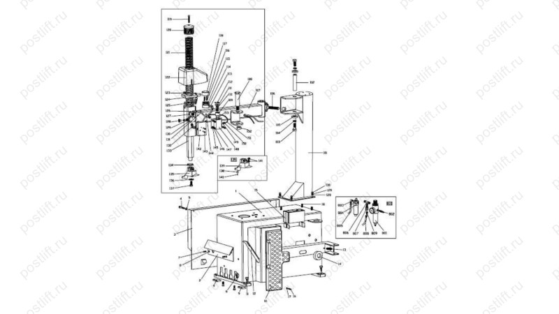  Полуавтоматический шиномонтажный стенд AE&T BL523IT (0)