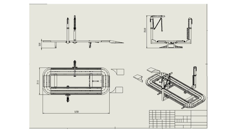  KraftWell KRW5200B Стапель платформенный (1)