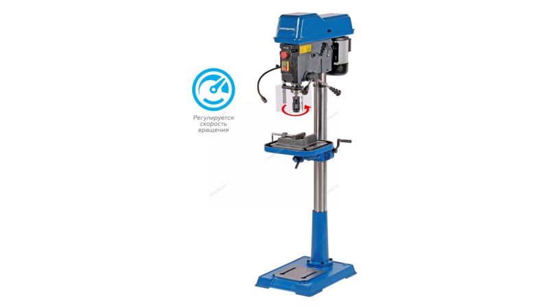  Станок сверлильный (1100Вт, 25мм, вариатор скорости,тиски) NORDBERG ND25111V (0)