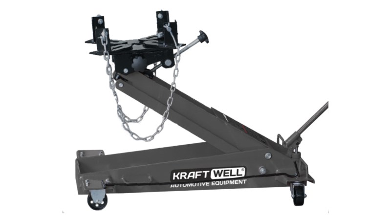  KraftWell KRWLTJ1.5 Тележка гидравлическая подкатная для агрегатов трансмиссии г/п 1500 кг (1)