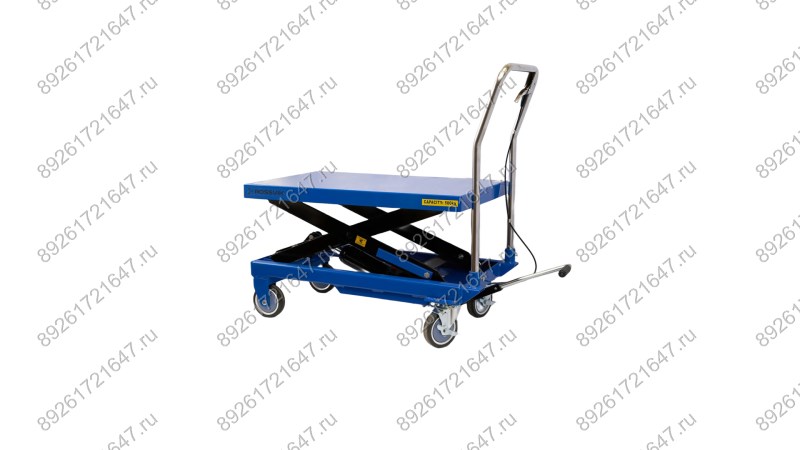  Тележка с подъемным столом HJ4004, г/п 500кг (1)