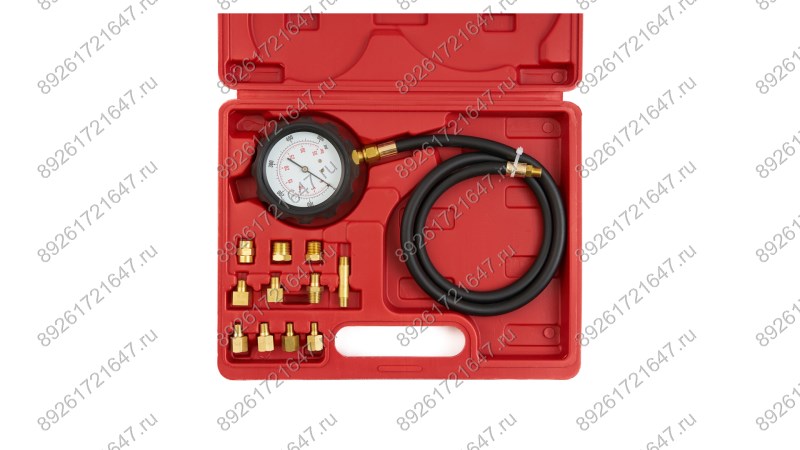  ST106 Тестер давления масла с адаптерами, 0-500PSI (0-35бар) (1)
