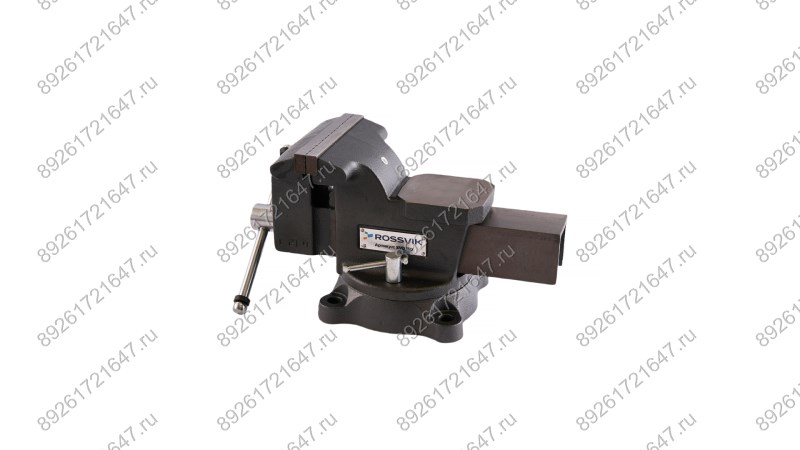  Тиски слесарные ROSSVIK SVD150, 150мм, поворотные, с наковальней (1)