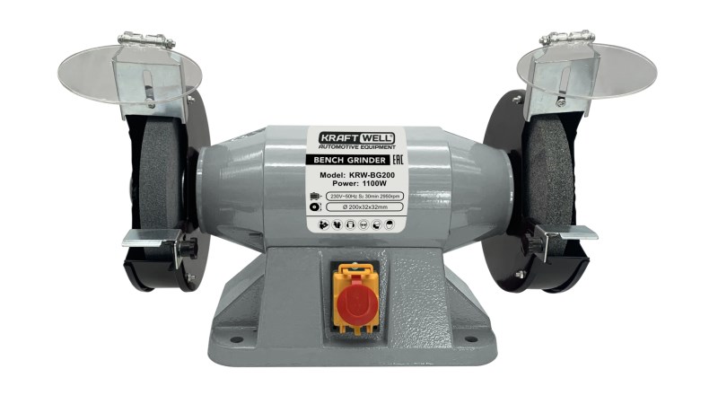  KraftWell KRW-BG200 Заточной станок 200 мм (1)