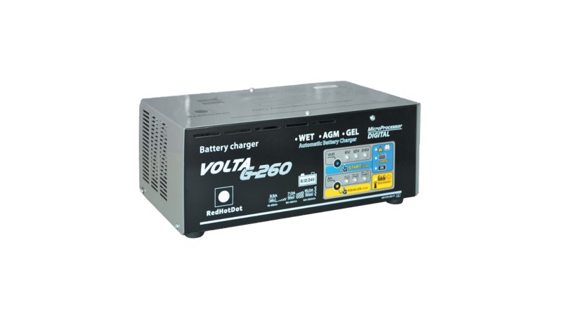  Устройство зарядное микропроцессорное VOLTA G-260, 6-12-24V (0)