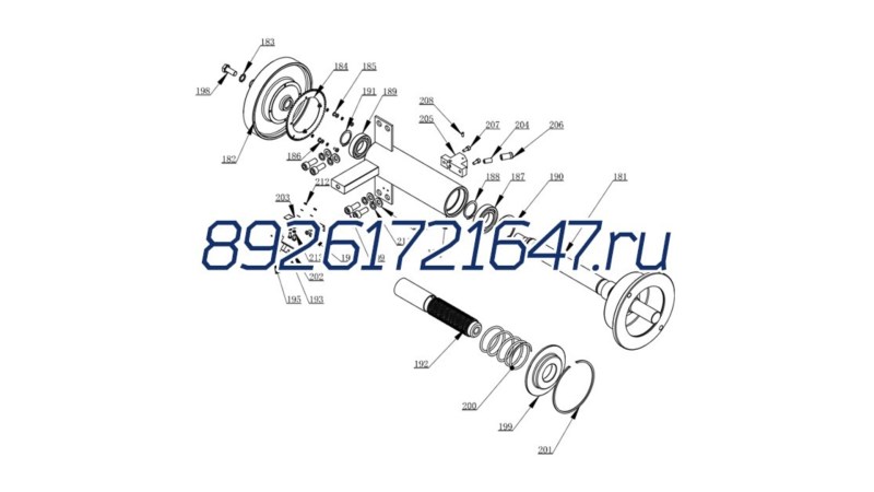  Кронштейн лазерной головки для СВ1980В (0)