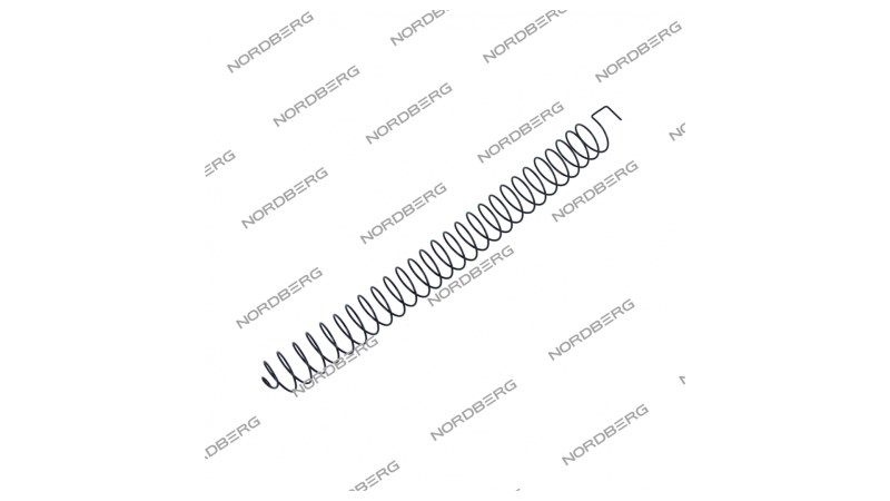  Пружина линейки для 4524E d=20mm NORDBERG TB-L-0101007 (0)