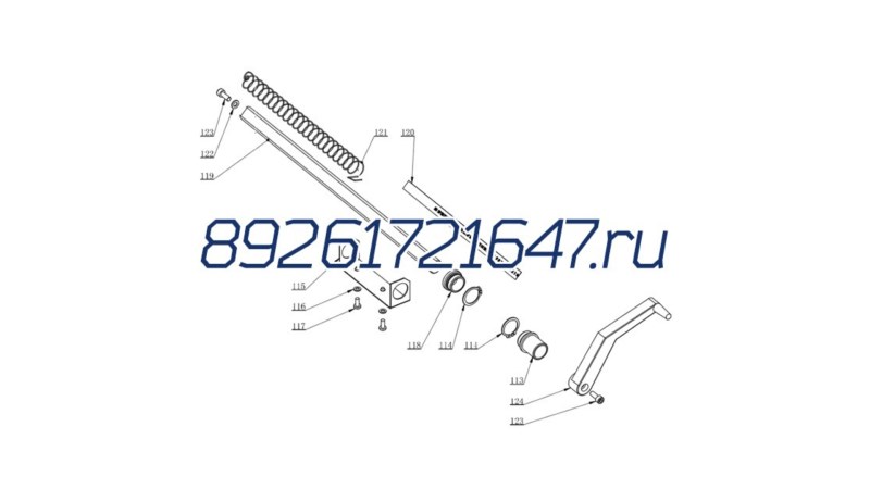  Скоба линейки для CB 1448 (0)