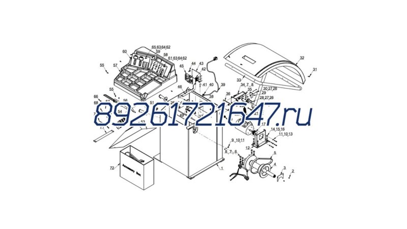  Винт M6×10 (0)