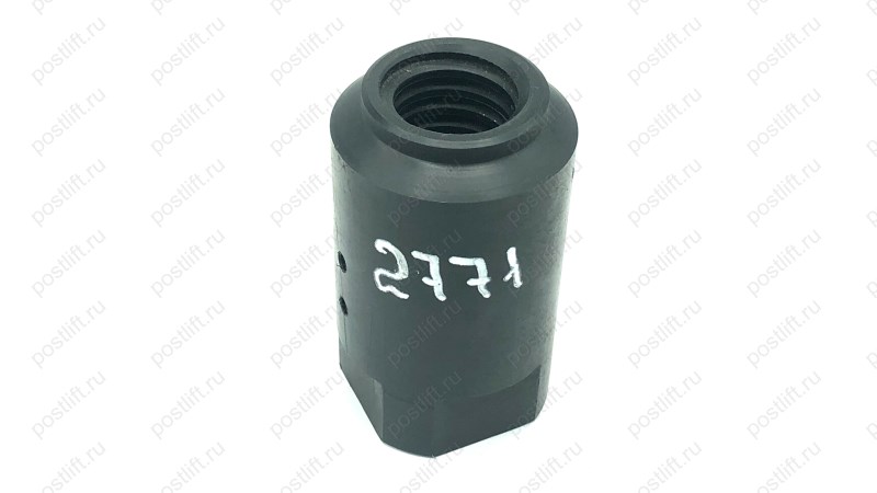 Гайка рабочая для подъёмника П180Е, П178 Tr 36х6 капролон квадрат 53х53 арт.498-124 фото (0)  Гайка рабочая для подъёмника П180Е, П178 Tr 36х6 капролон квадрат 53х53 (0)
