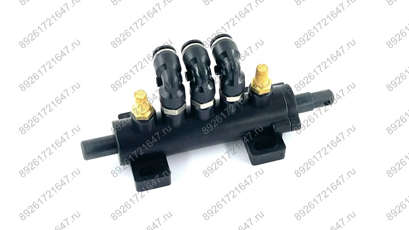  Клапан пятиходовой для ШМС  3Г крепление с низу, шток 12 мм (1)